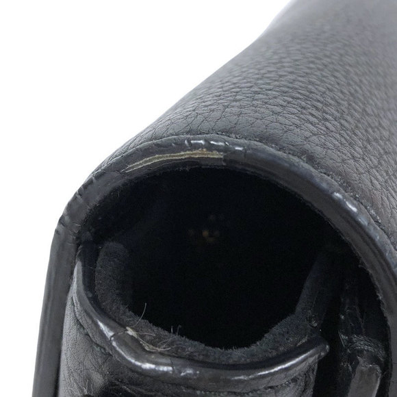 Christian Dior Evolution Shoulder Bag Leather Black - Picture 10 of 12